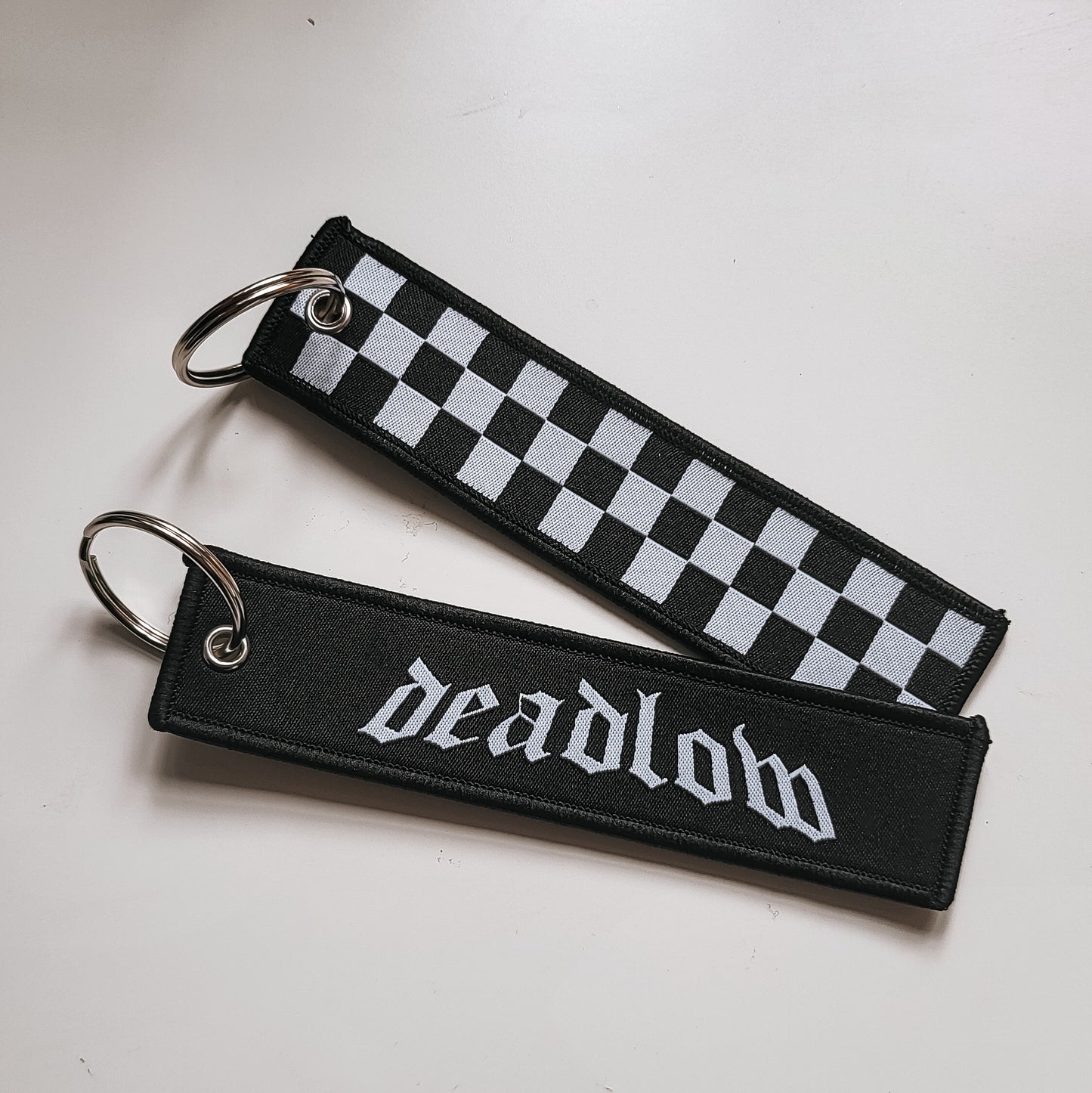 Checkerboard Deadlow Flight Tag