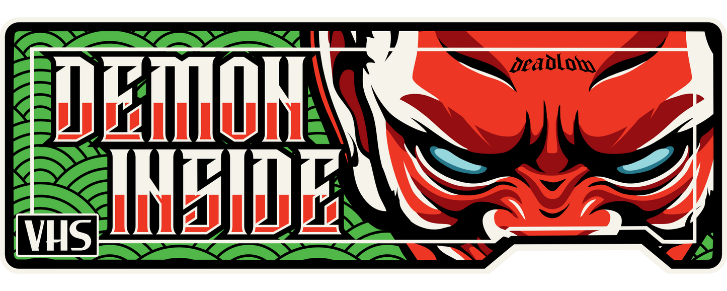 Demon Inside VHS Slap Sticker