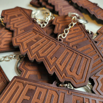 V2 Leather Keyring