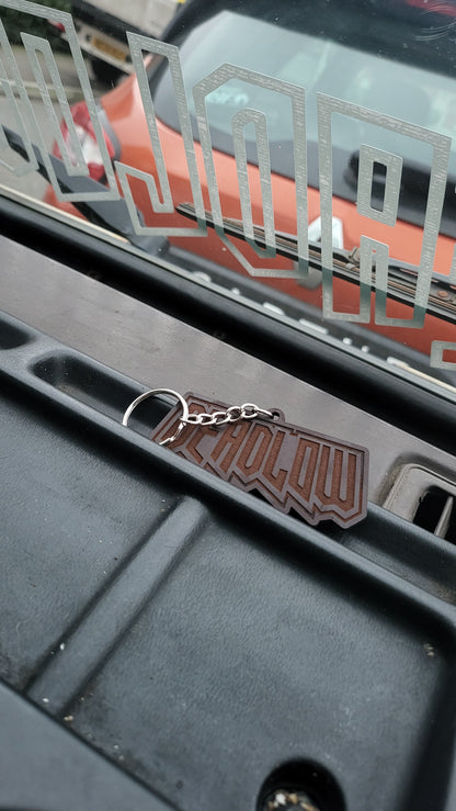 Dead Low V2 leather keyring