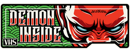 Demon Inside VHS Slap Sticker