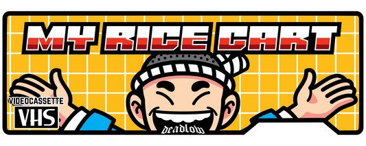 My Rice Cart VHS Slap Sticker