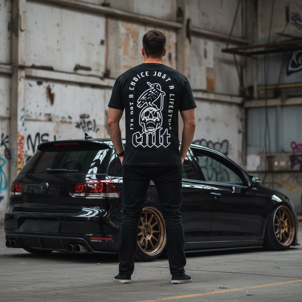 The Cult short sleeve t-shirt with graphic design