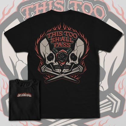 This Too Shall Pass short sleeve t-shirt with graphic design