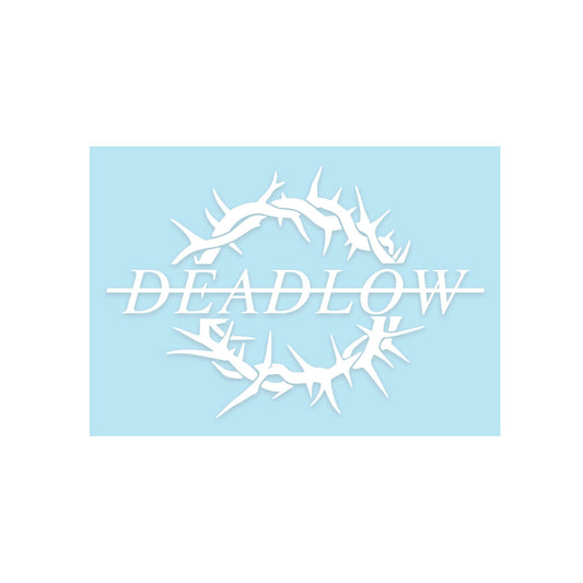 Crown of thorns window sticker