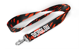 Tiger Print Lanyard